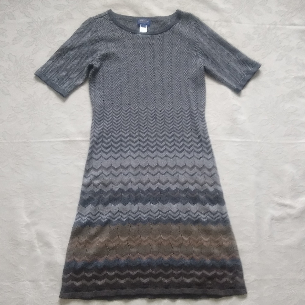 Pendleton Extra Fine Wool Sweater Knit Dress - image 2